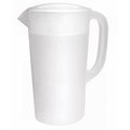 Rubbermaid Rubbermaid 1777154 WHT Pitcher 2.25 Quarts Pack Of 6 1777154   WHT